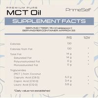 PrimeSelf Prime MCT Oil